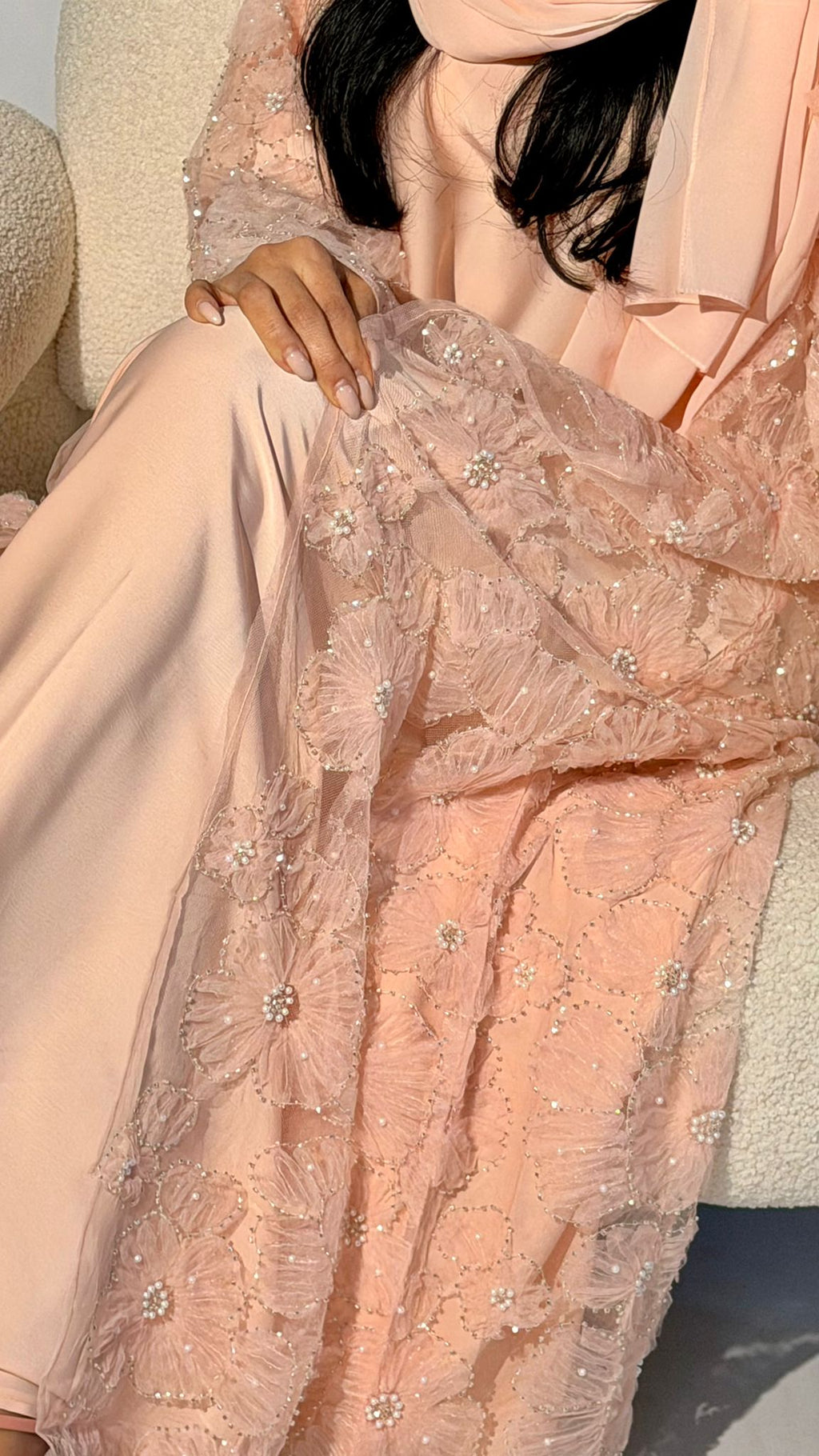 Blush peach petal
